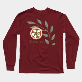 In this picture we see the symbol of Italy and the legendary pizza Margarita. The pizza is made in a way that semvoleches the colors of the Italian flag. Long Sleeve T-Shirt